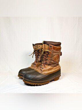LaCrosse Ice King Fiberglass Shank Leather Waterproof Work Boots~11~USA